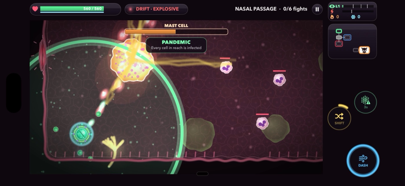 Nasal Passage gameplay