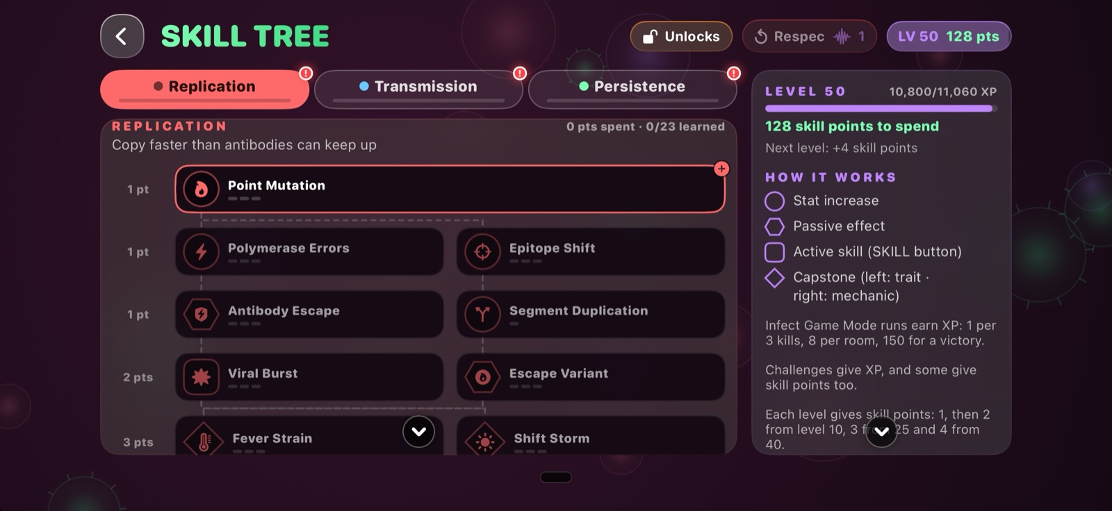 Level Up in Pathogen